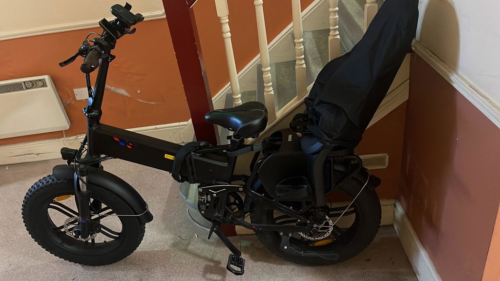 ENGWE Engine X bicicletă electrică pliabilă 20x4.0 negru