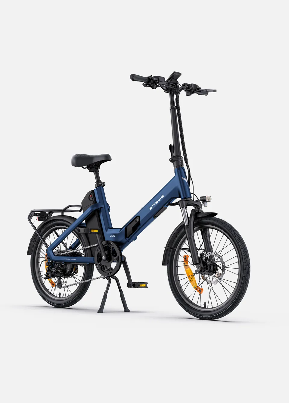 ENGWE O20 Boost bicicletă electrică pliabilă gri grafit