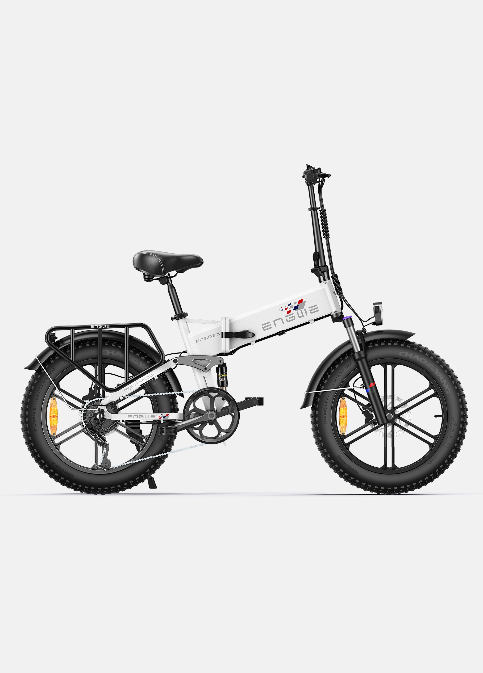 ENGWE Engine X bicicletă electrică pliabilă 20x4.0 negru