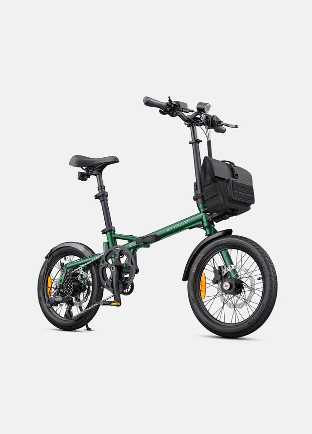 ENGWE Zip bicicletă electrică pliabilă 16 inch gri
