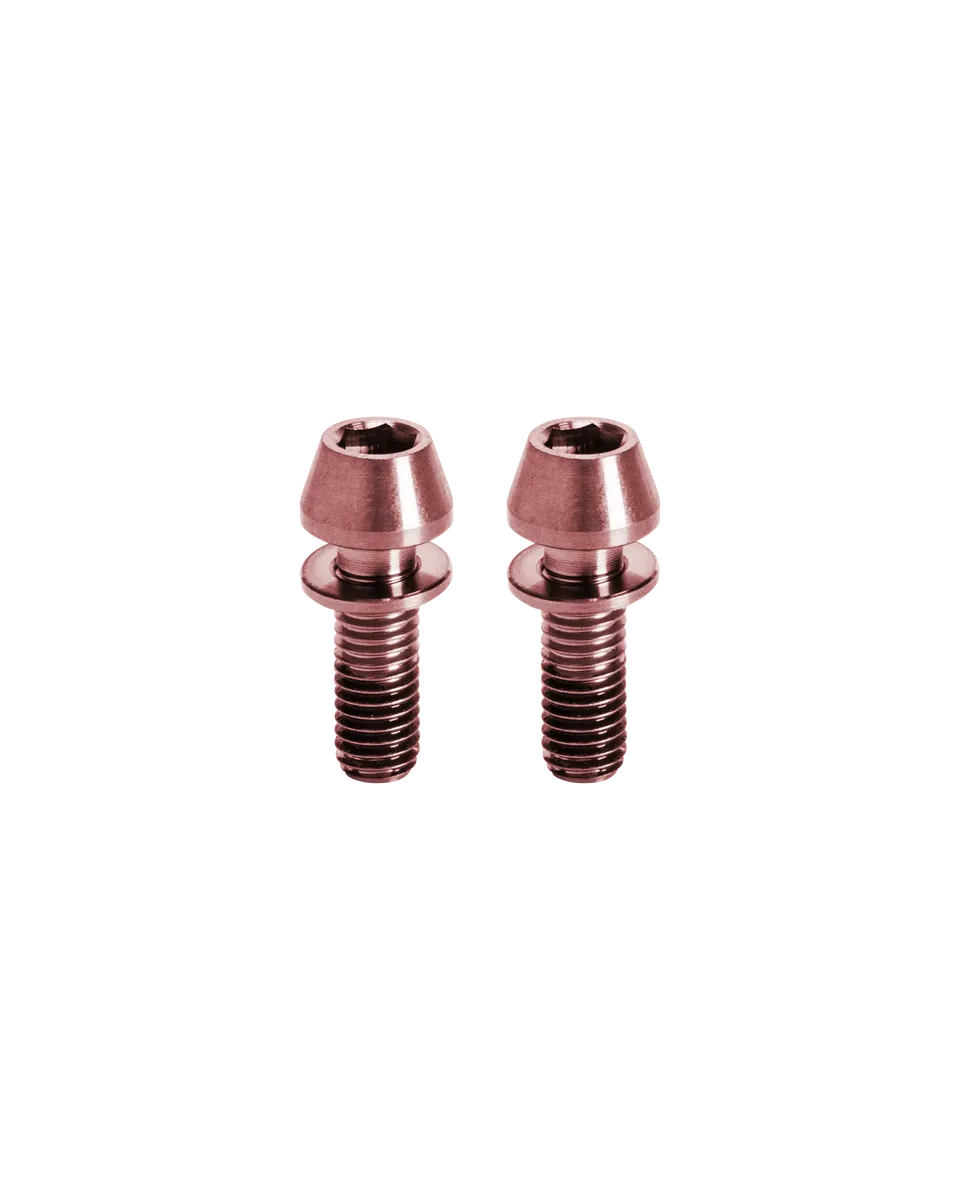 Kogel Titanium suruburi pipa ghidon M5x16 negre titan 2 bucati