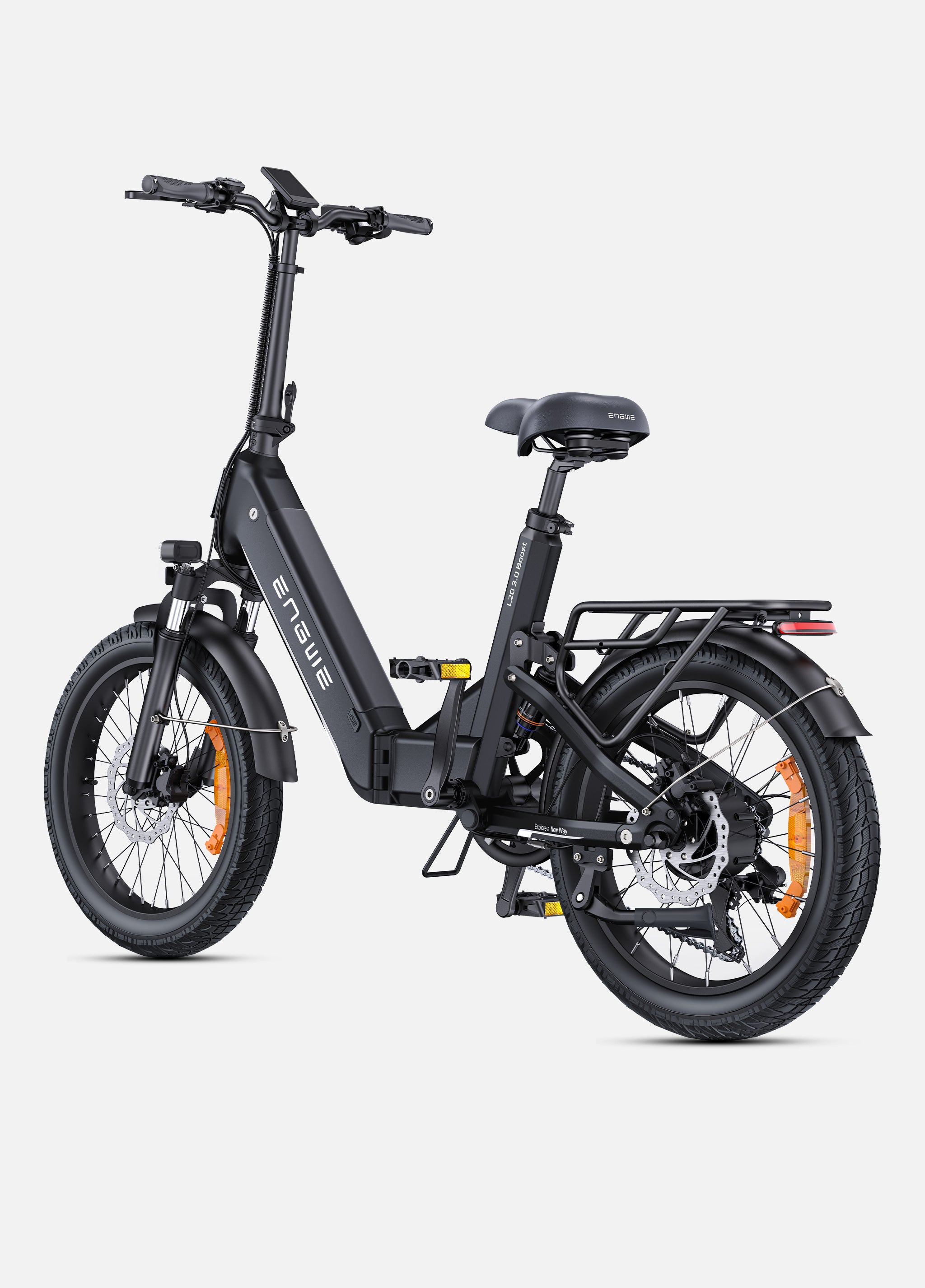 ENGWE L20 3.0 Boost bicicletă electrică pliabilă negru