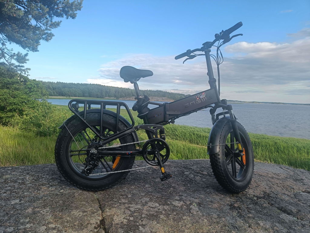 ENGWE Engine X bicicletă electrică pliabilă 20x4.0 negru