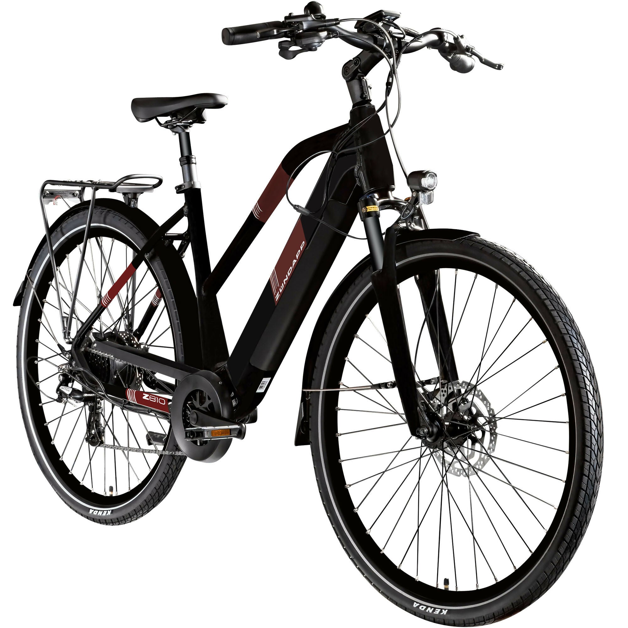 Zündapp Z810 bicicletă electrică trekking 50 cm 550Wh negru