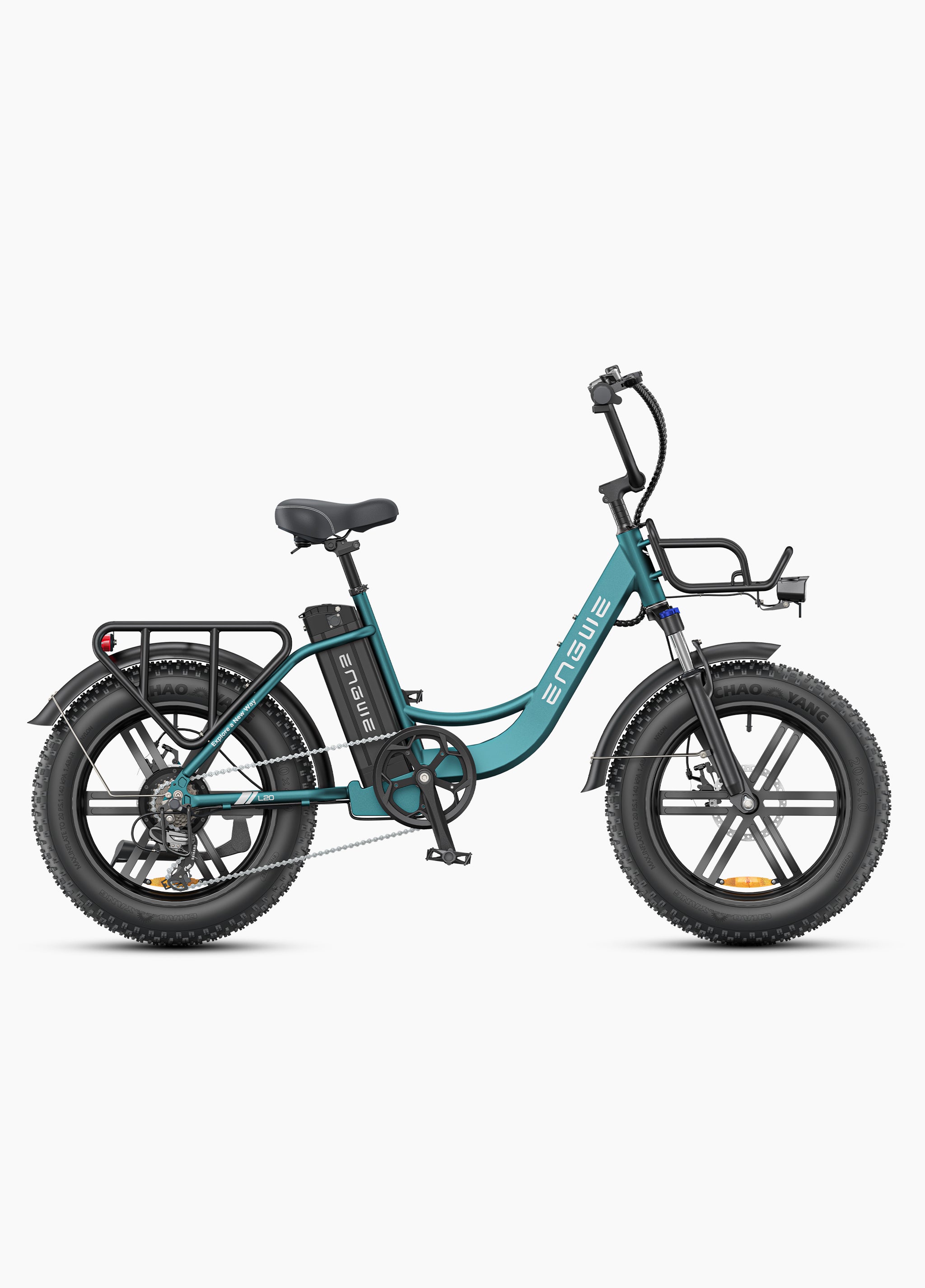 ENGWE L20 Boost bicicletă electrică neagră 126km