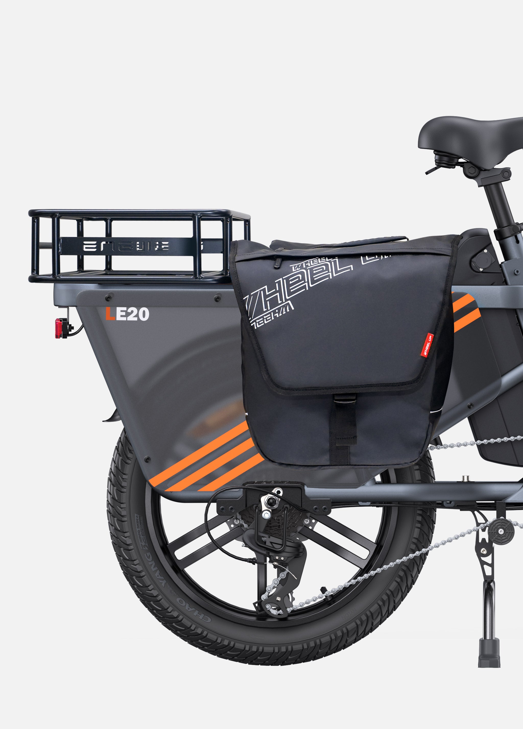 ENGWE LE20 cos spate portbagaj bicicleta inchis