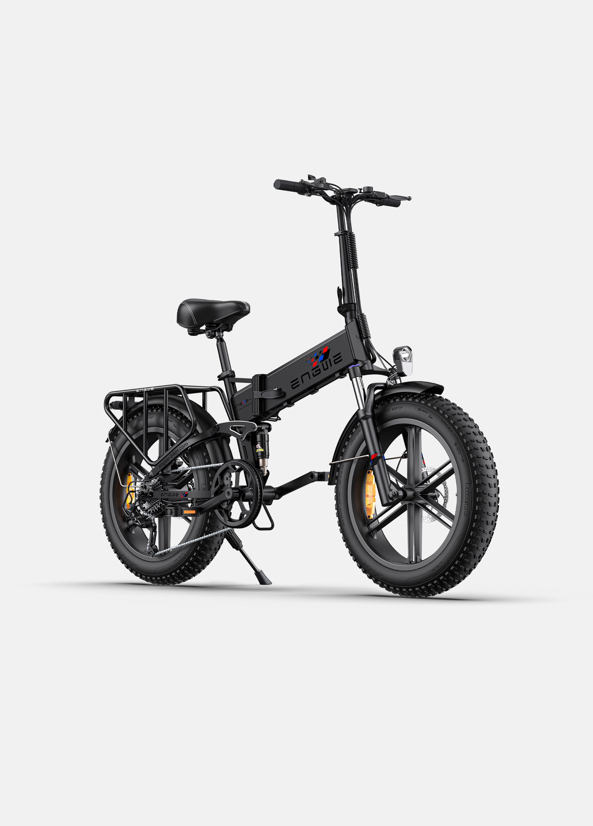 ENGWE Engine X bicicletă electrică pliabilă 20x4.0 negru