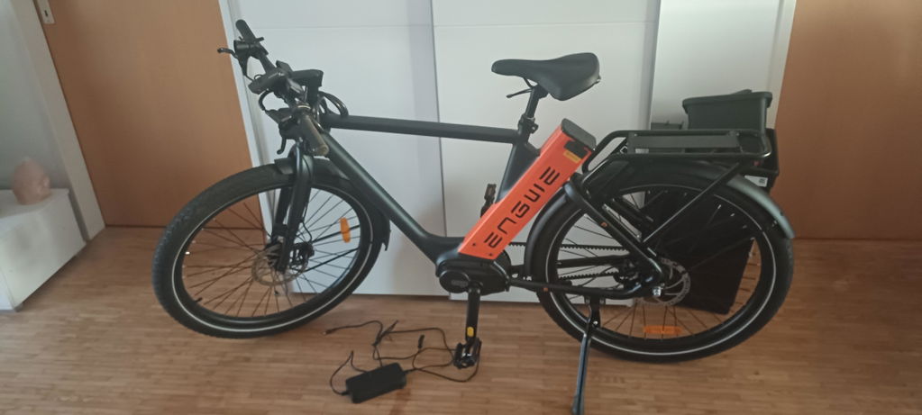 ENGWE P275 Pro bicicleta electrica curea carbon negru 260 km