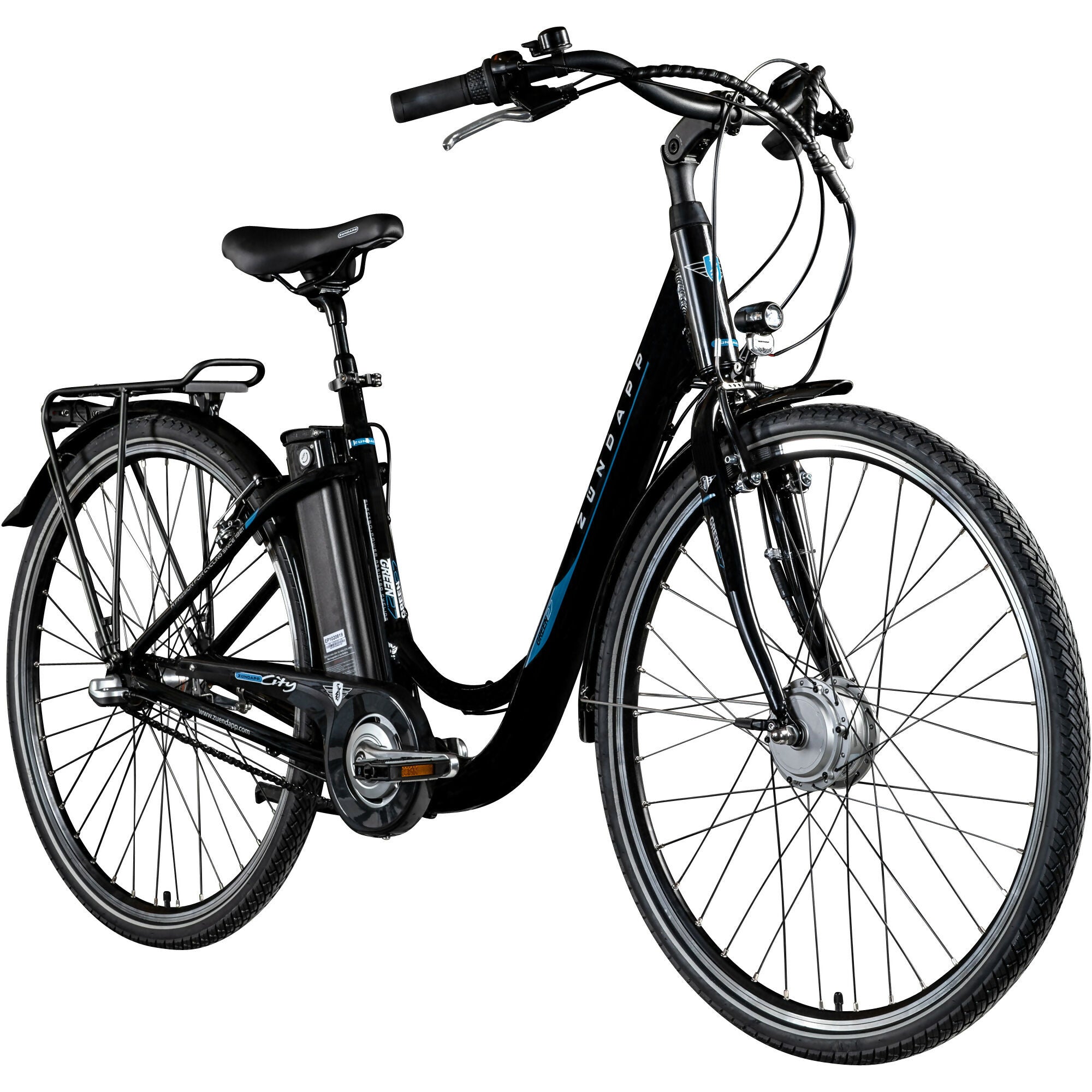 Zündapp Green 2.7 bicicleta electrica 28 inch 48 cm gri city