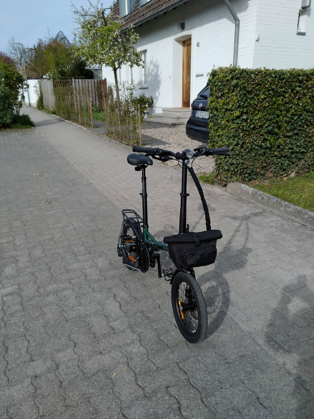ENGWE Zip bicicletă electrică pliabilă 16 inch gri