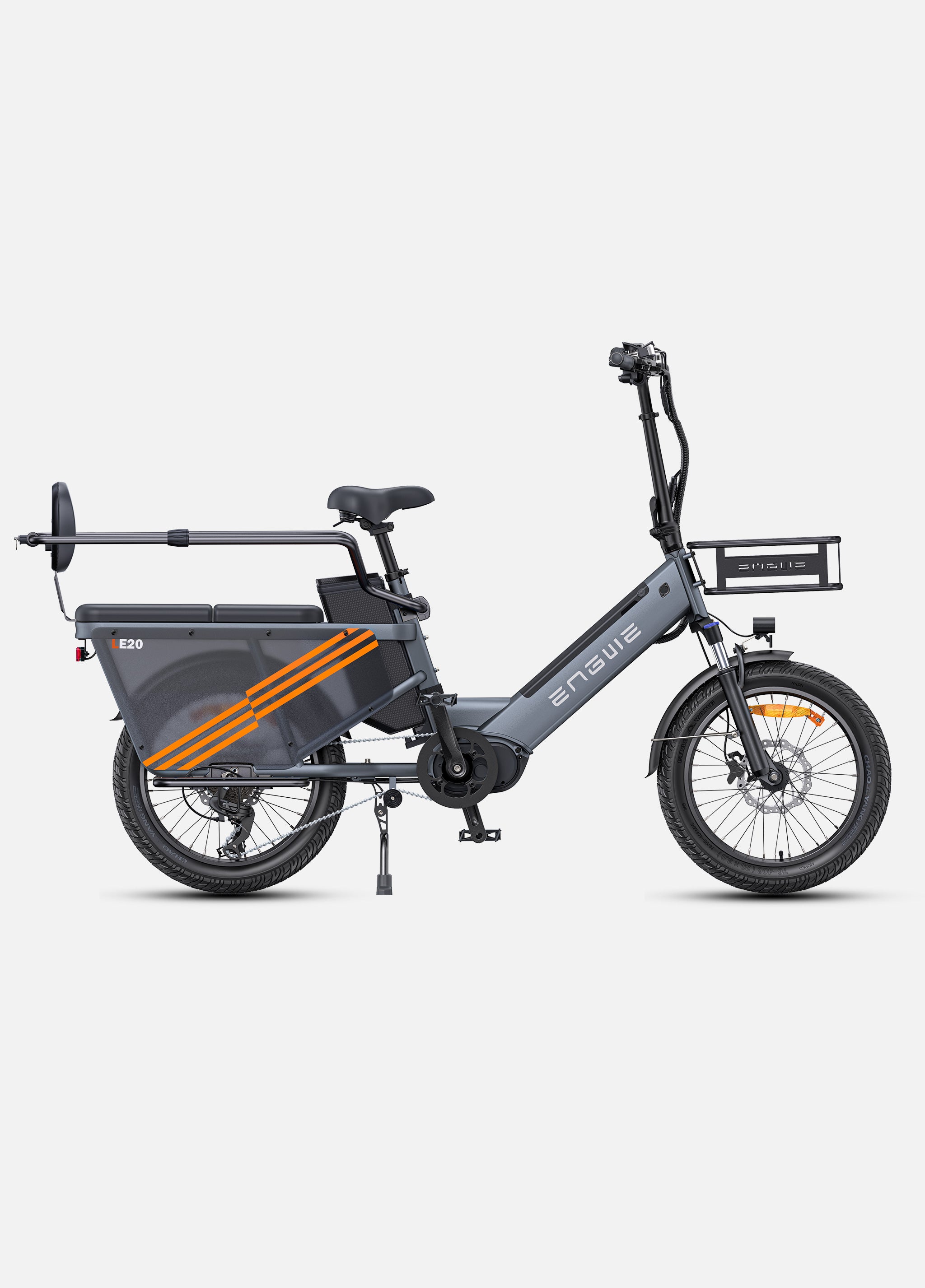ENGWE LE20 bicicletă electrică cargo longtail albastru