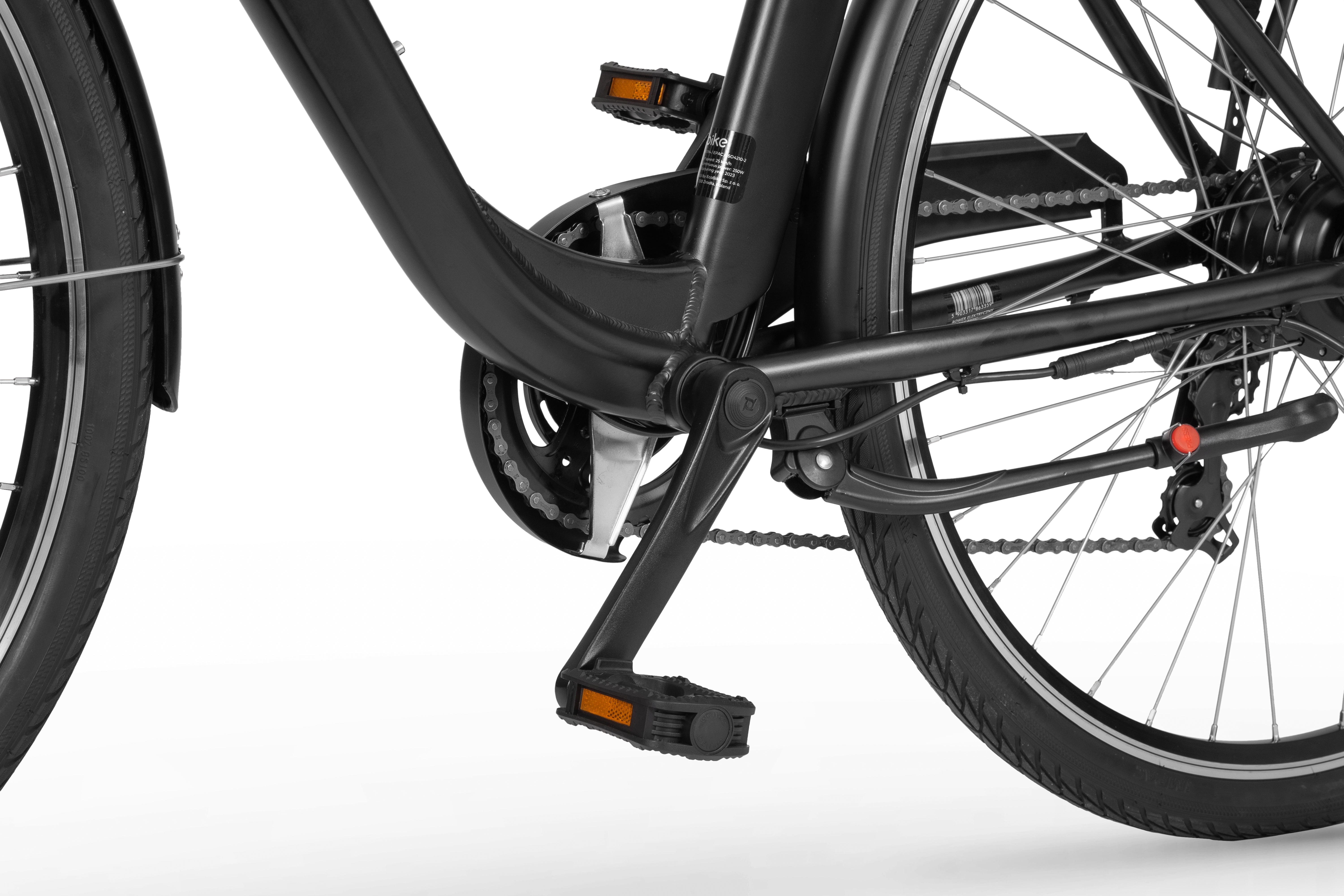 Ecobike Basic Black bicicleta electrica 11.6Ah Shimano 7 viteze