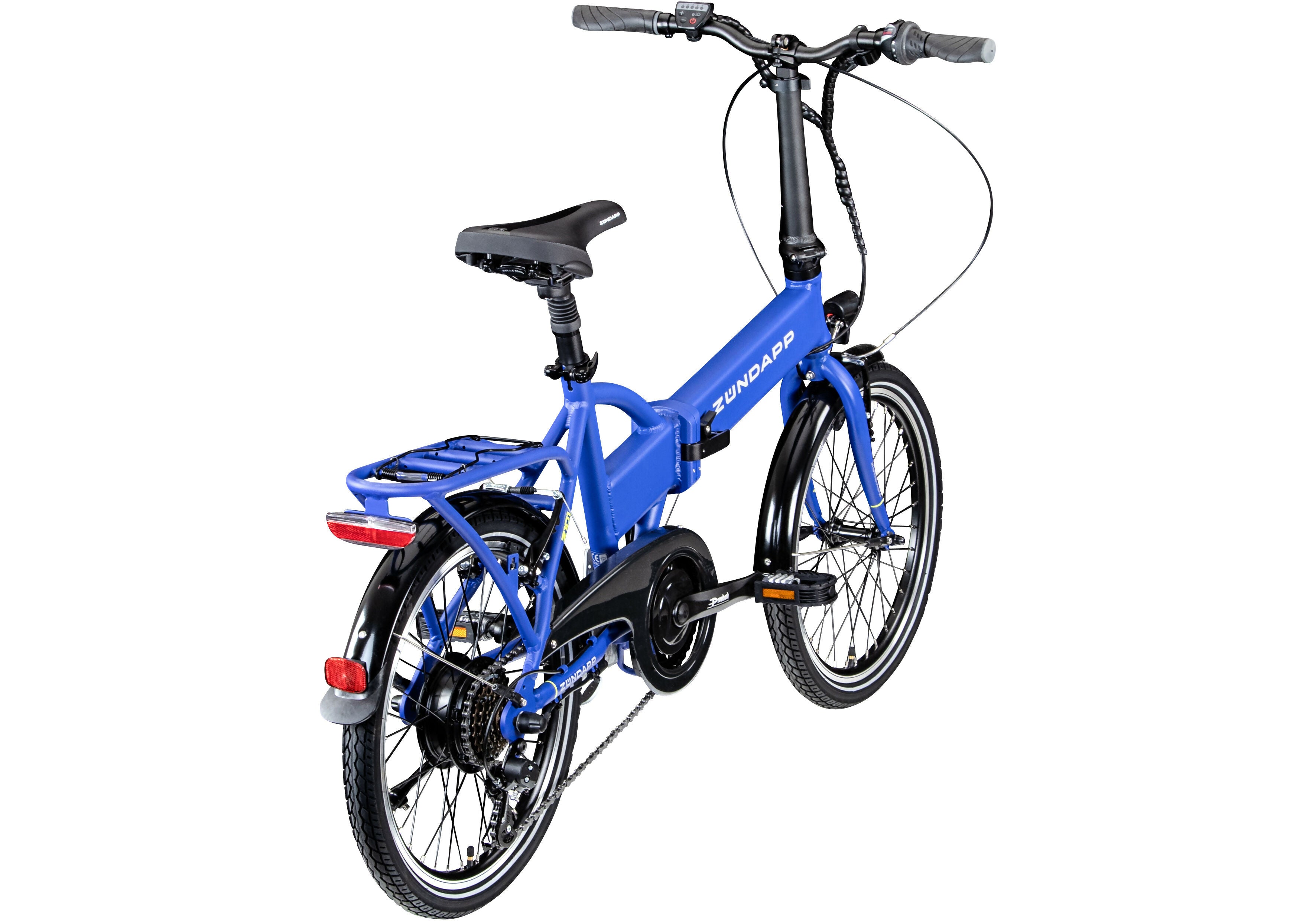 Zündapp Z101 bicicletă electrică pliabilă 20 inch neagră 250W