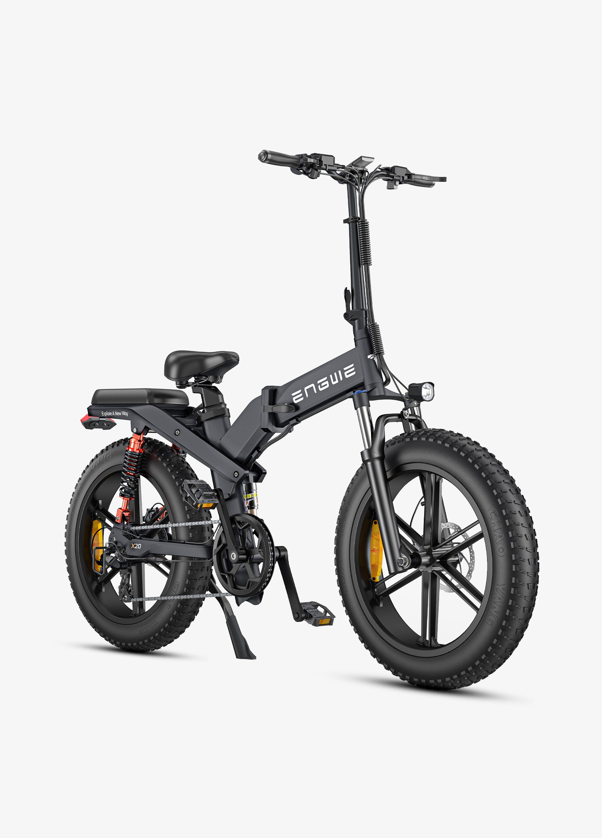 ENGWE X26 bicicletă electrică pliabilă neagră 29,2Ah