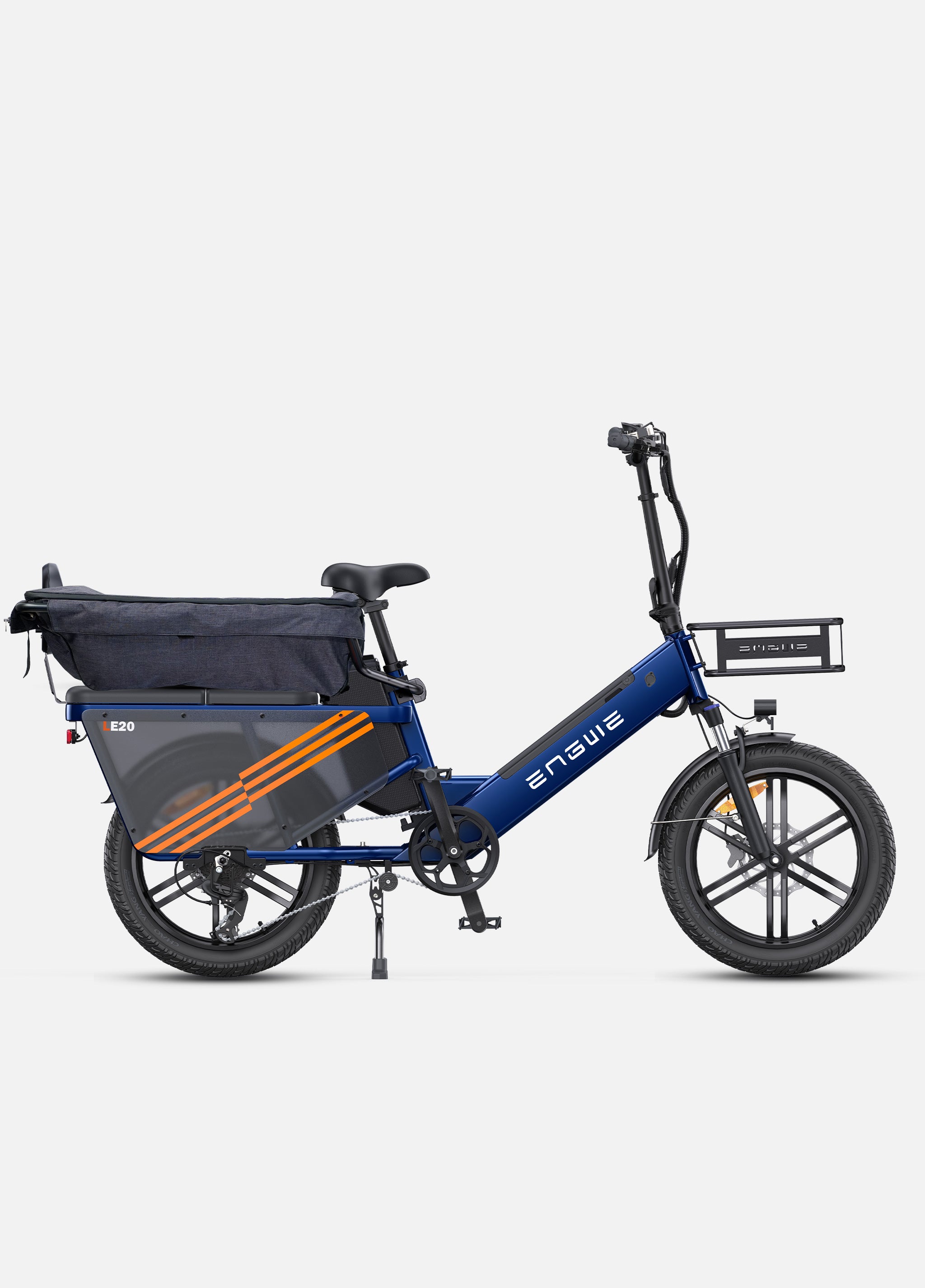 ENGWE LE20 bicicleta electrica cargo albastru o baterie 340 km