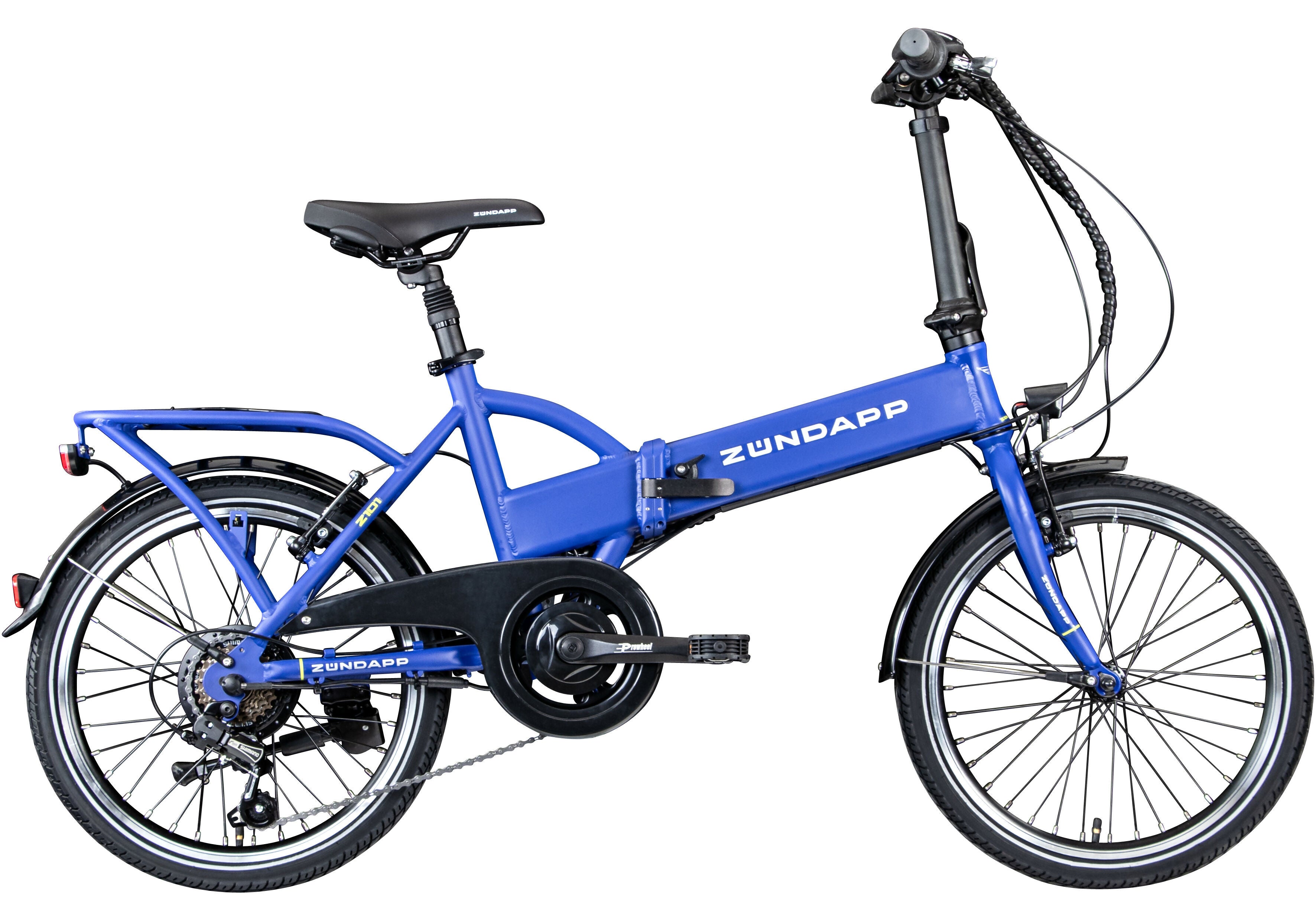 Zündapp Z101 bicicletă electrică pliabilă 20 inch neagră 250W