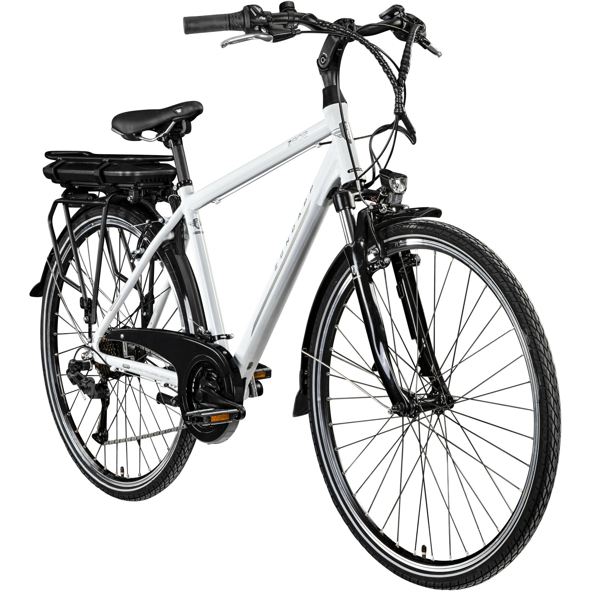 Zundapp Z802 bicicleta electrica trekking 28 gri