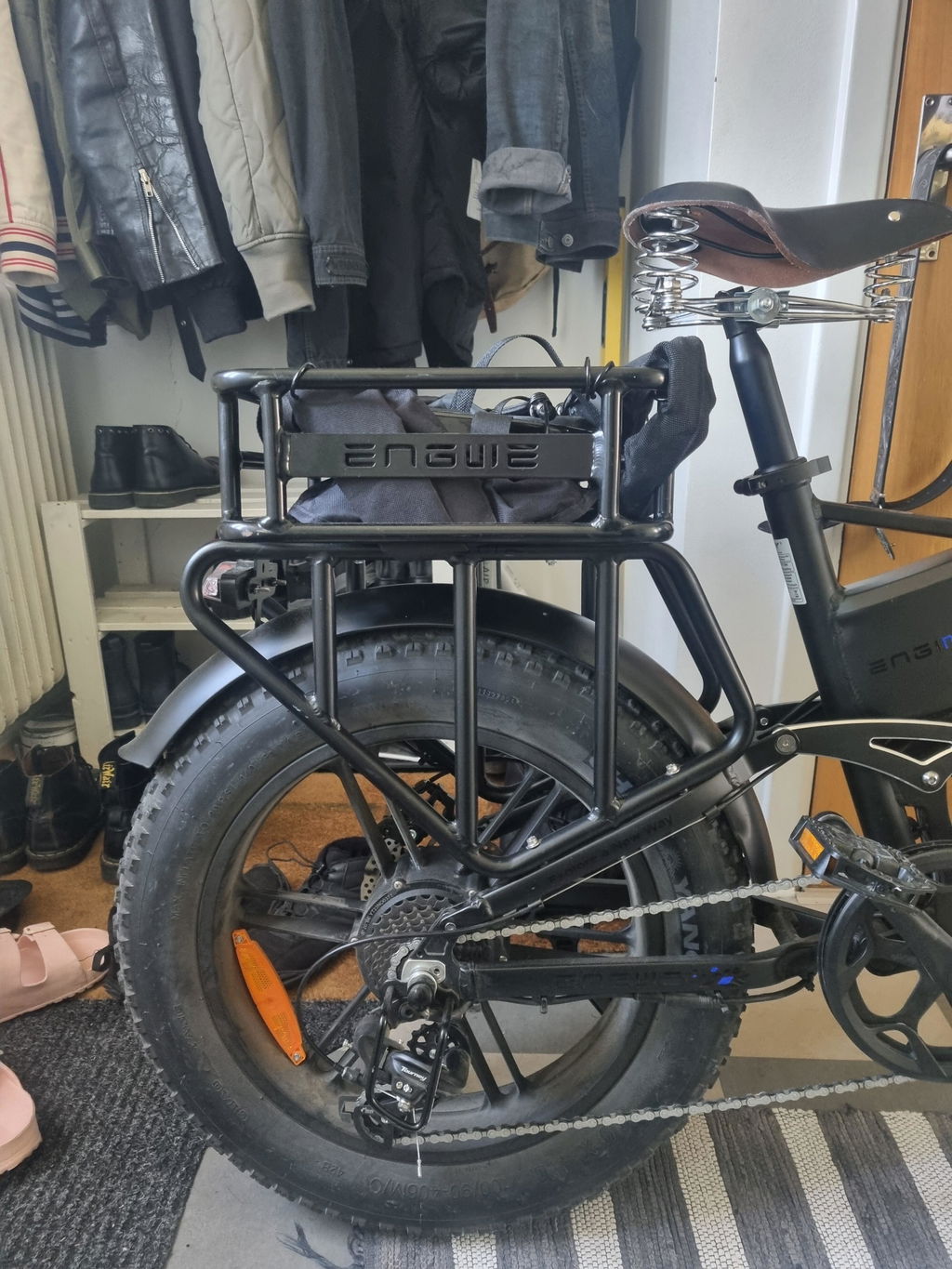 ENGWE Engine X bicicletă electrică pliabilă 20x4.0 negru
