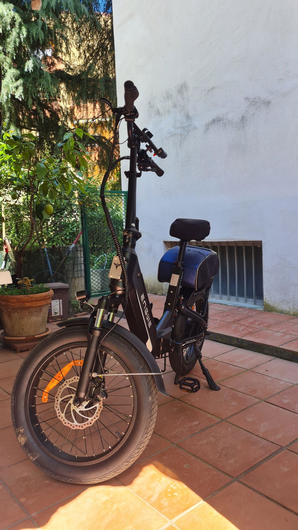 ENGWE alarma antifurt bicicleta cu vibratii USB